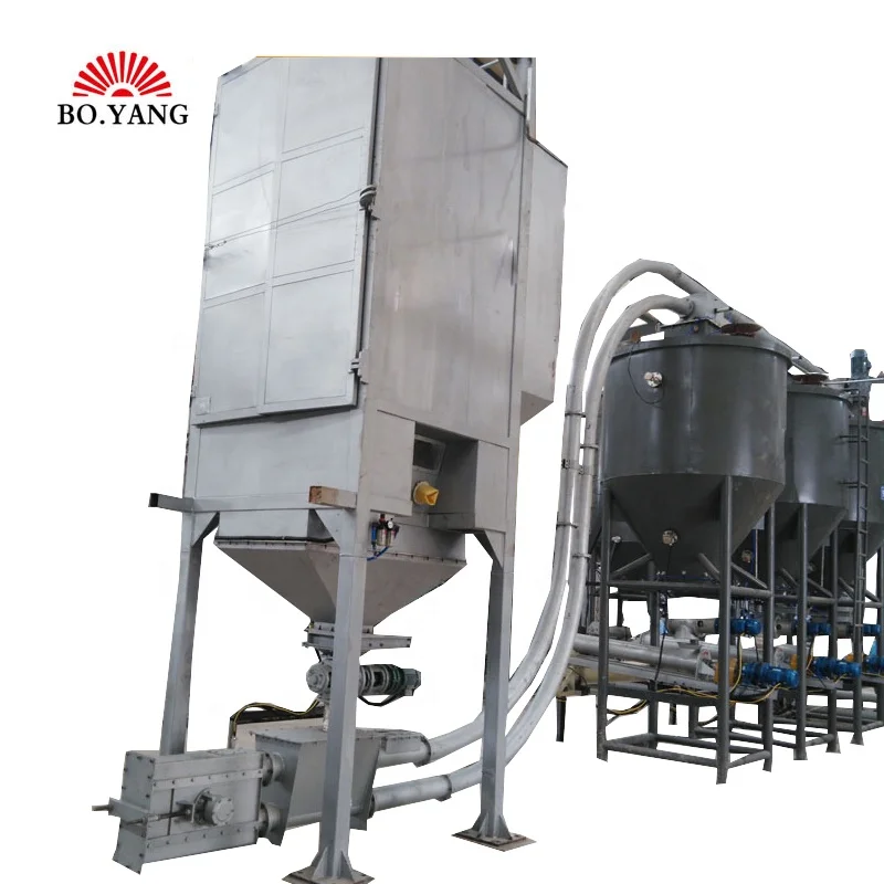 Labour cost saving factory price ton bag dumping station line super sack bag breaking discharge station manufacturer