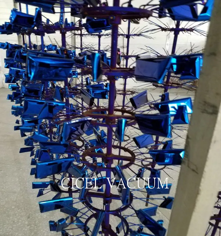 CICEL Metal lighter shell PVD vacuum coating machine  Vacuum titanium plating equipment