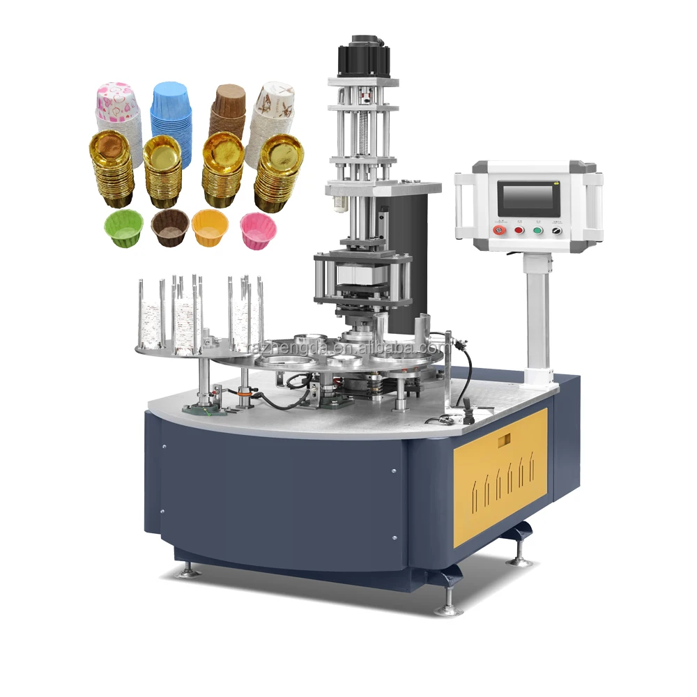 High-quality crimped golden cake paper cups / high temperature baking paper cups / muffin cup holders Machine