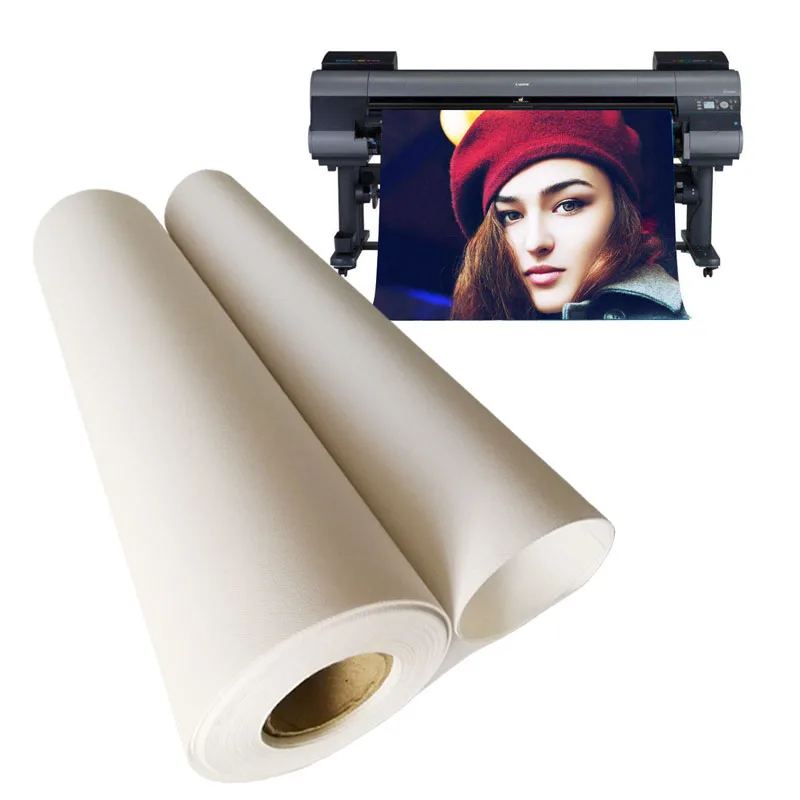 260gsm Waterproof 100% Blank Art Polyester Artist Canvas Roll