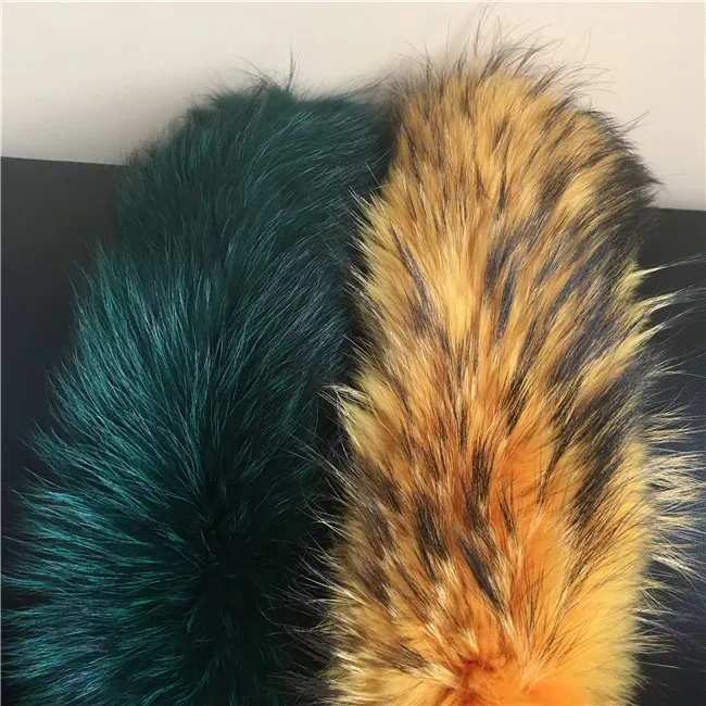 Hot Selling Large Women Jacket Raccoon Fur Collar