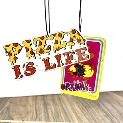 Free sample Custom fragrance home air freshener Custom printer cartoon high quality paper car air freshener