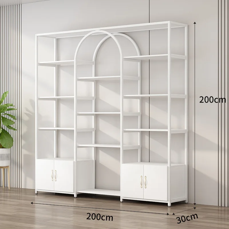 Multi-layer container shelves Products Shelf display racks beauty salon cosmetic display case