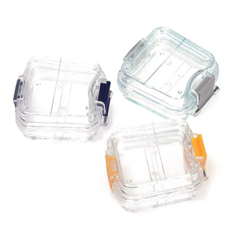 Hot Sale Plastic Crown Box Membrane Dental Box Plastic Denture Boxes