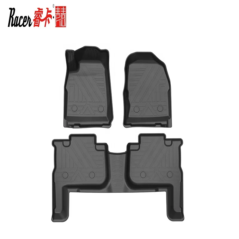 car spare parts 3D tpe floor liner floor mats use for great wall wingle 7