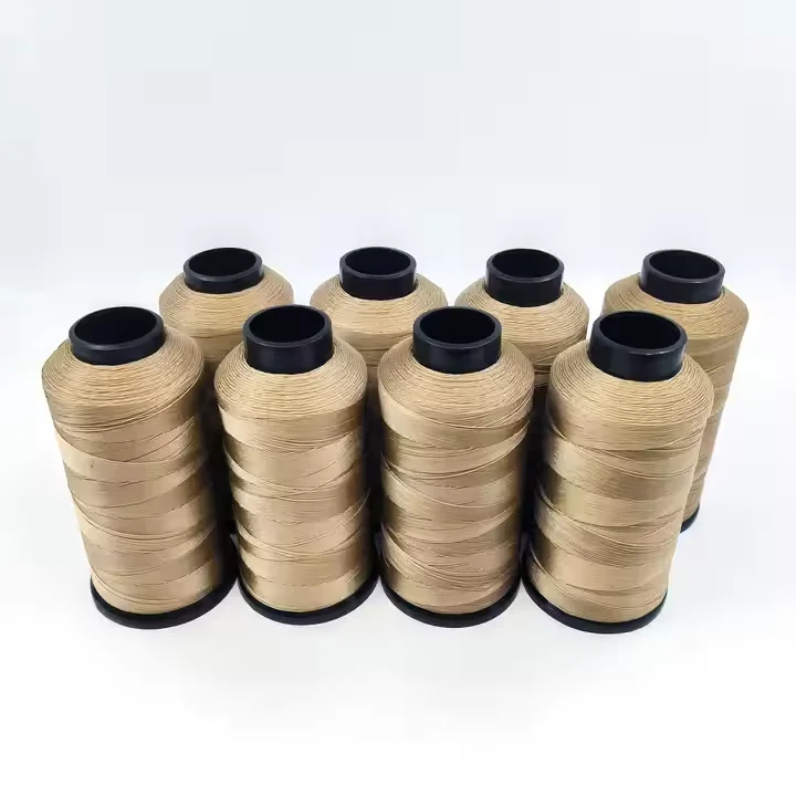 Nylon 66/Nylon 6 Thread Factory Custom Bonded Nylon Thread for Leather Furniture Tensile Strength