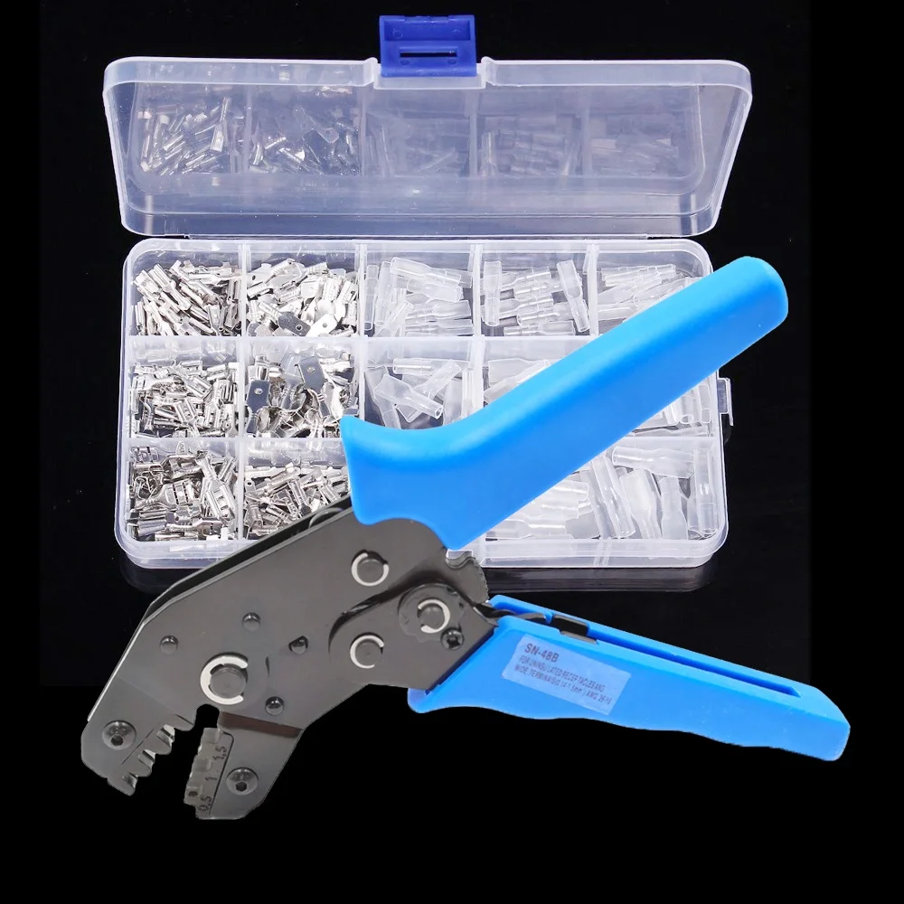 Инструмент для обжима комплект KIT48BS-270 зажимные щипцы провода обжимной инструмент
