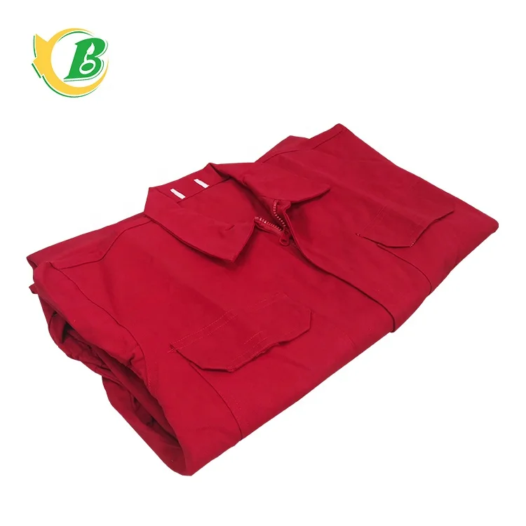 Thickened cotton one-piece overall sandblasting protective clothing factory direct sales