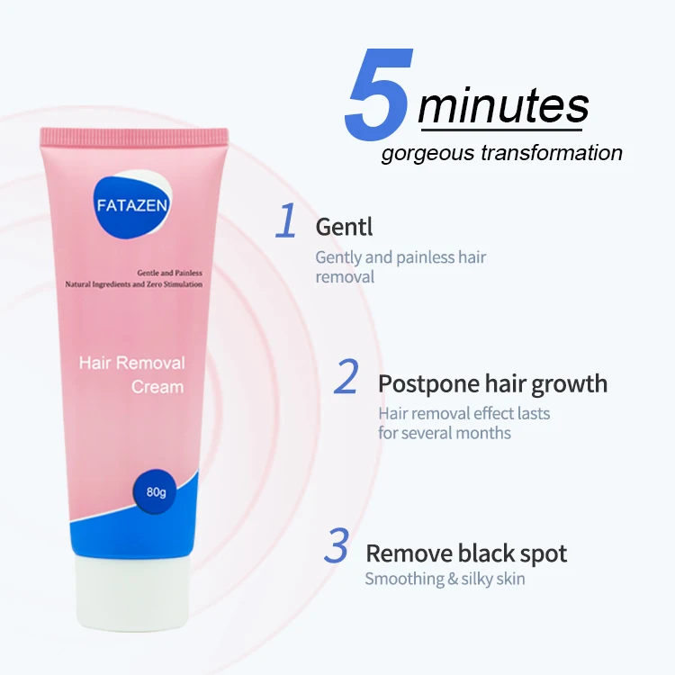 Wholesale Natural Mens and Women Permanent Hair remover 5 Minutes Quick Painless Bikini Vagina Hair Removal Cream