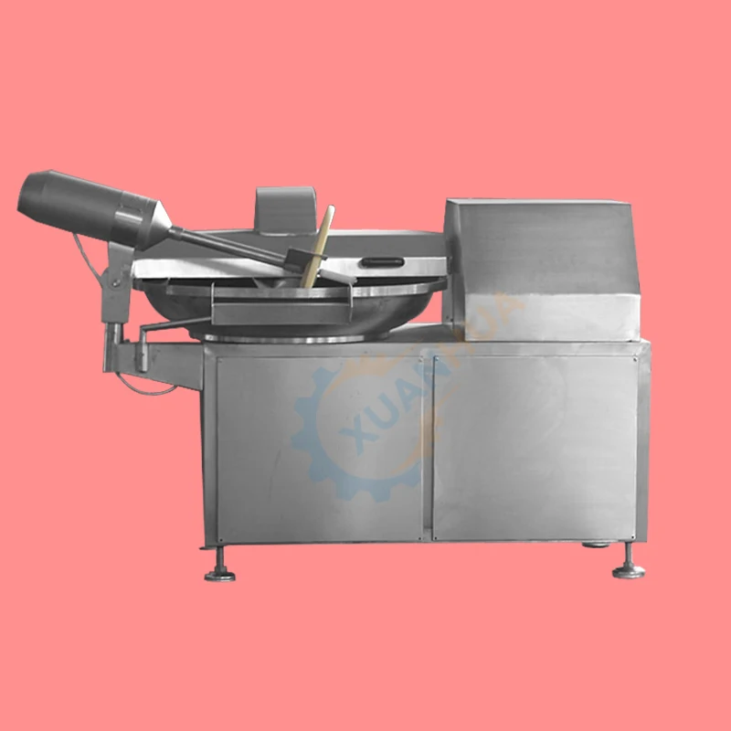 Own spare parts production line 5l 10l 50 125l sausage meat lsalad bowl cutter
