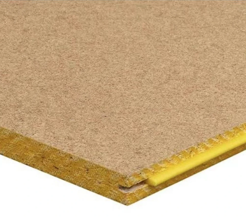 high density 19*800*3660mm tongue and groove particle board for Flooring