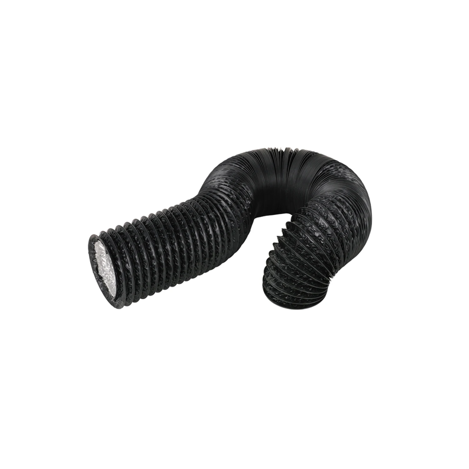 
black PVC Air Diffuser 8 Inch Insulated Vent Pipe With Low Price 