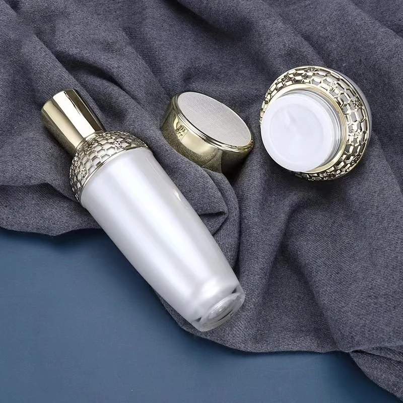 15g 30g 50g 30ml 50ml 100ml 120ml fancy luxury acrylic plastic skin care cream jars cosmetic lotion bottles