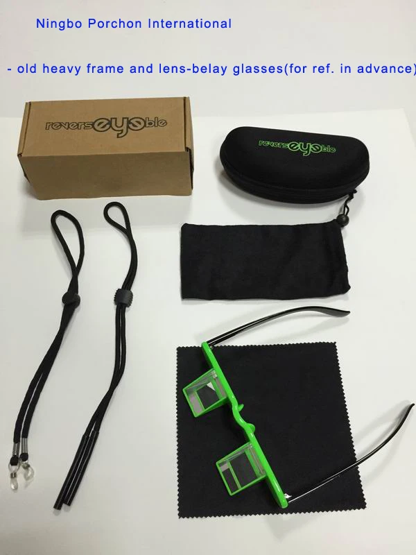 
NEW STYLE outdoor look up climbing Belay Glasses and look down keep neck healthy Prism glasses 