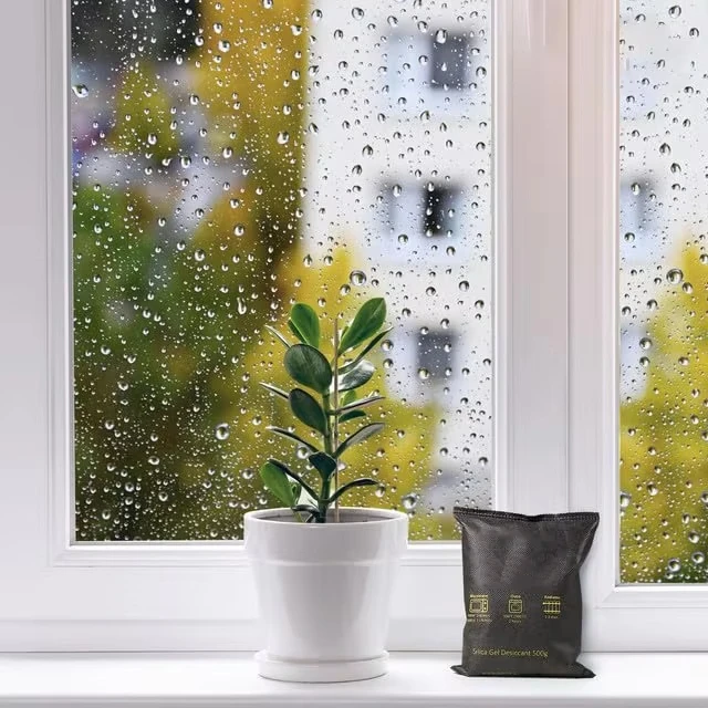 sustainable Silica Gel Car Dehumidifier Microwave Fast Reactivated Desiccant Packets Large Safes Moisture Absorber Bag Reusable