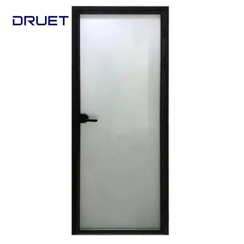 High Quality Extremely Aluminium Slim Narrow Extremely Side Frame Sliding Glass Door For House