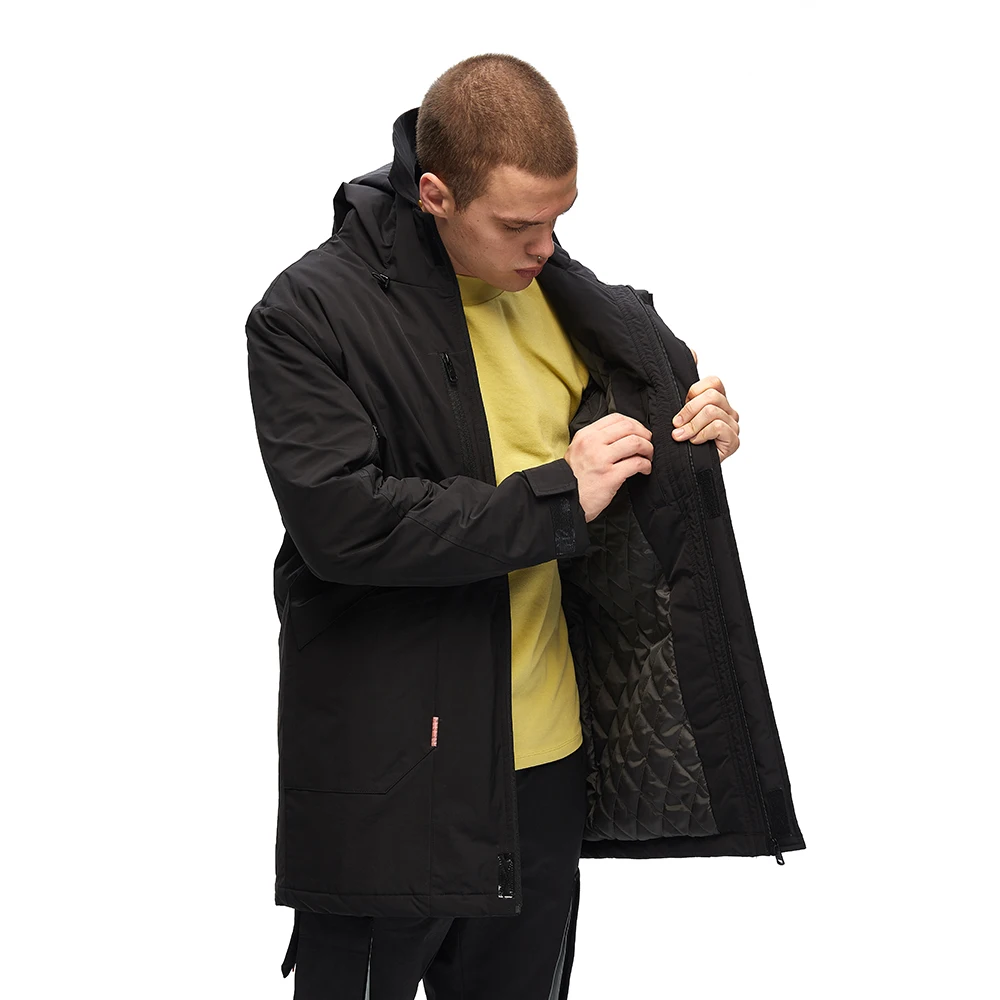 
2019 design winter custom waterproof fabric mens coat winter jacket 