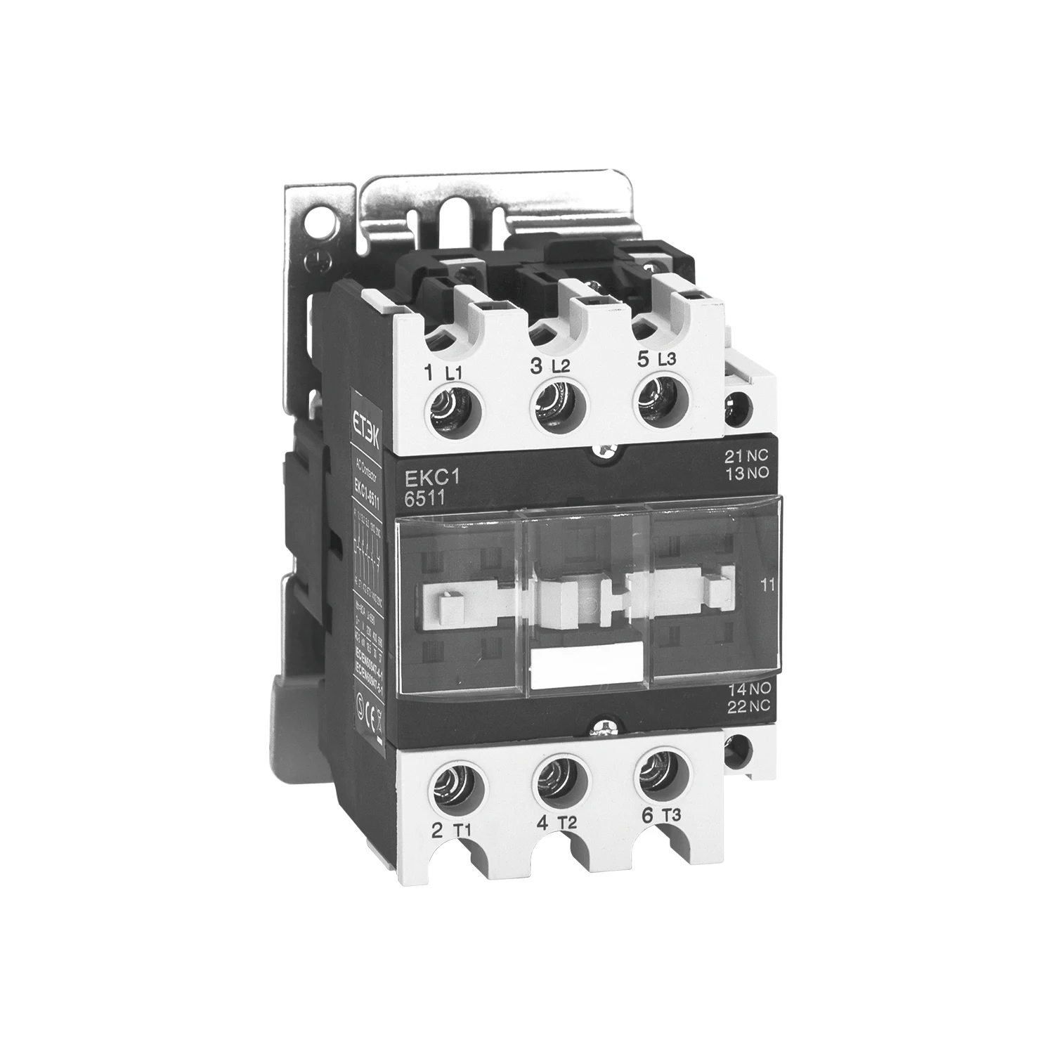 ETEK Factory supplier coil 24V-415V ac contactor CE/CCC 18a classic type good magnetic contactor