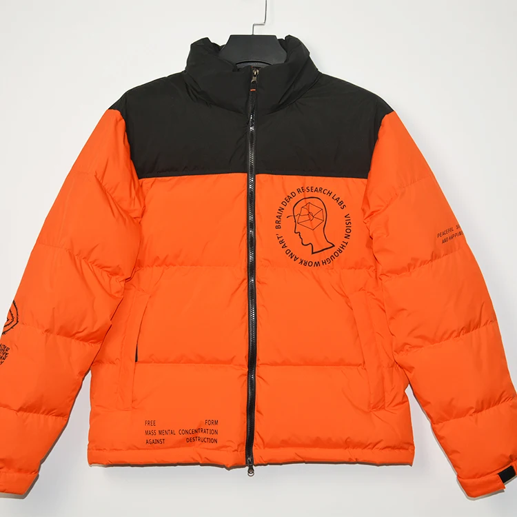 Mens Winter Jacket Coat Windproof Men's Jackets Trendy Thick Warm Casual Turn Down Collar