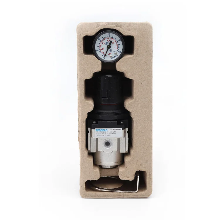 
SMC standard high quality AR series pressure air regulator for air compressors with Gauge 