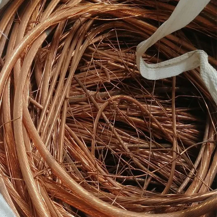 99.99% Pure Copper Scrap Copper Wire Scarps for Water Tube Metal Electrical Cable