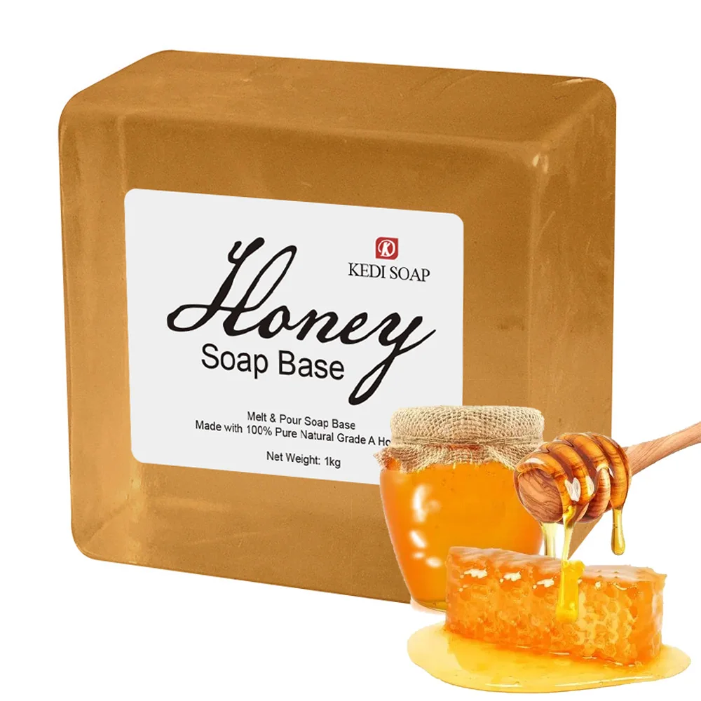KD-78-16 soap making material 10Kg honey Clear glycerin melt and pour soap base wholesale supplier Manufacturer