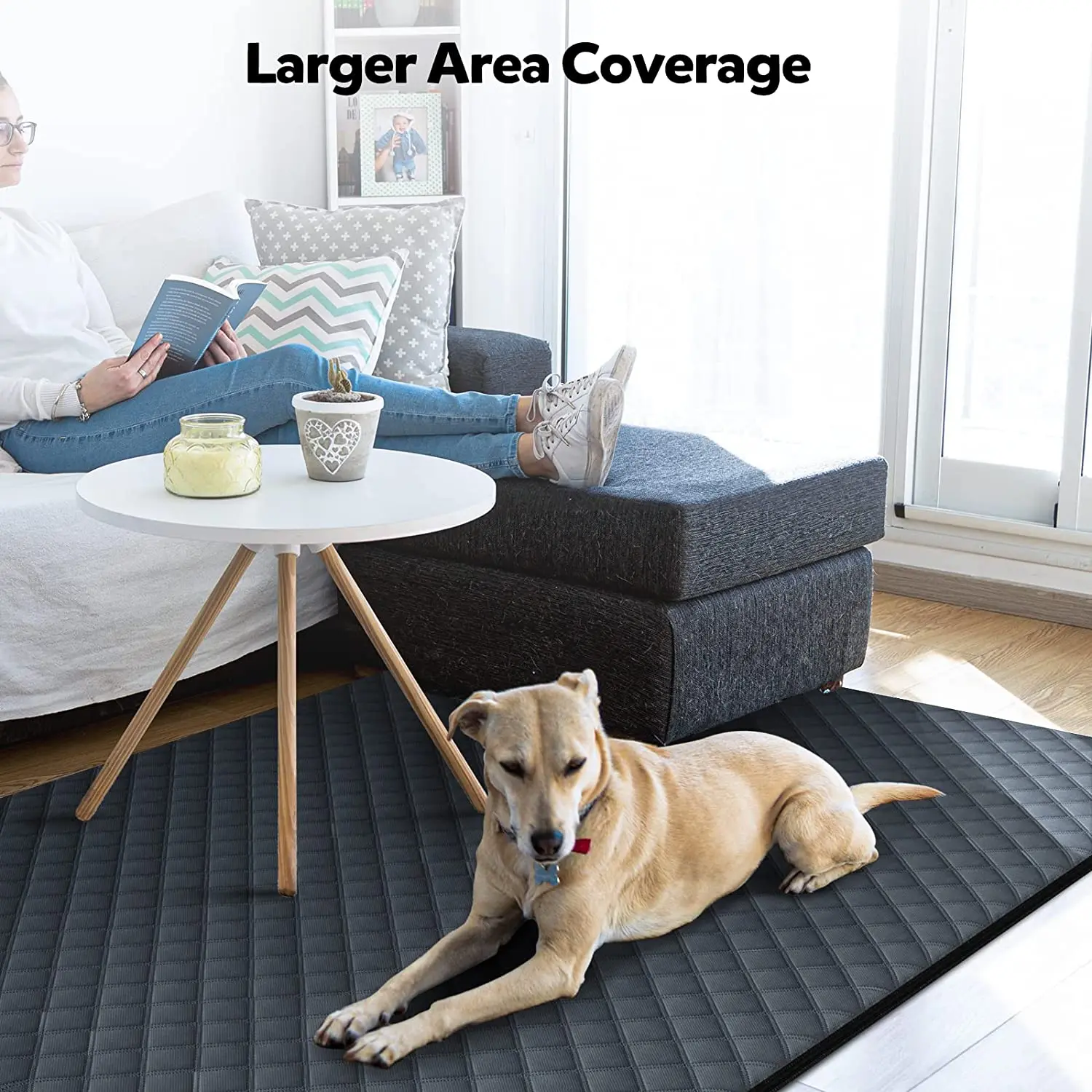 New Products 4Layers High Absorbent Large Pet Puppy Training Pee Pad 72x72 Nonslip Pee Pads for Dogs