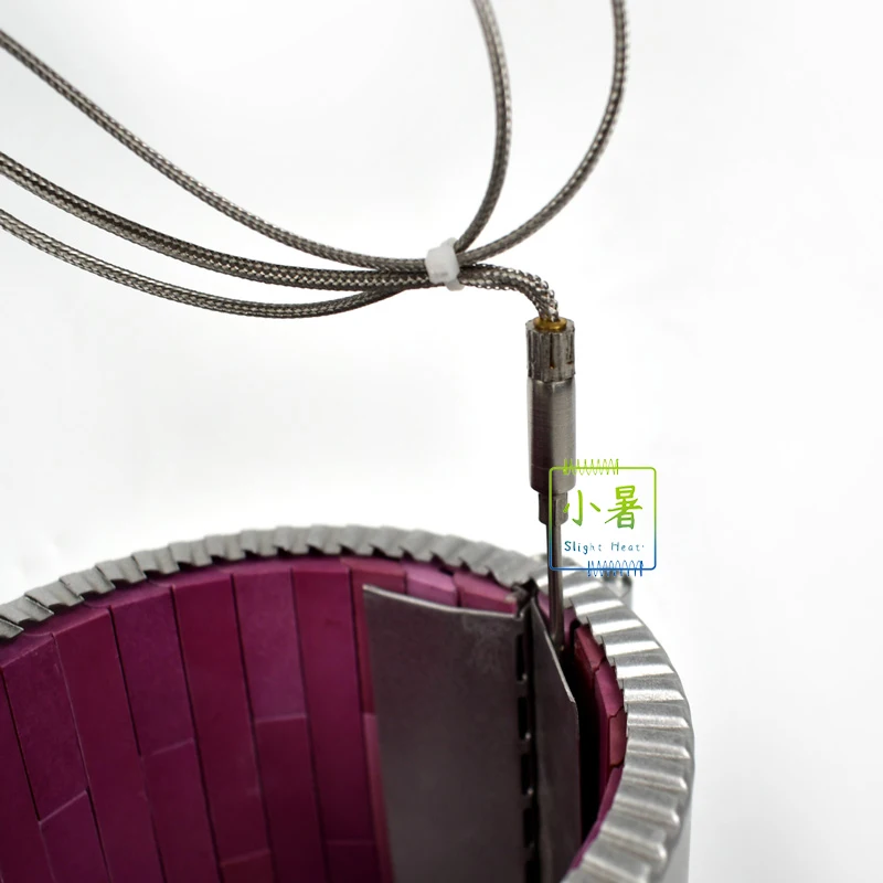 Slight heat energy-saving heating ring customized ceramic infrared band heater for plastics injection molding