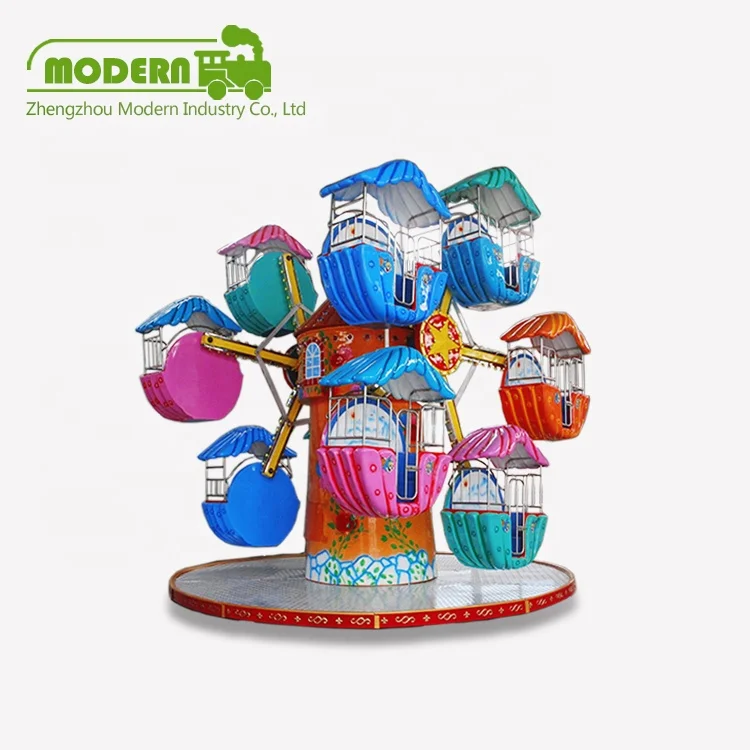 city park amusement rides double sided mini ferris wheel ride for sale