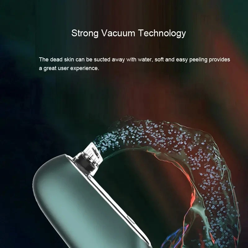 Trending Products Rechargeable Vacuum Blackhead Suction Remover Small Bubble Pore Cleaner Facial Beauty Instrument