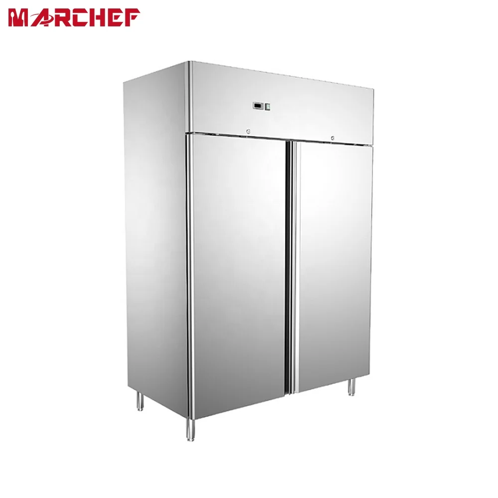 CE stainless steel 304 commercial hotel restaurant air cooled fridge industrial chiller and freezer
