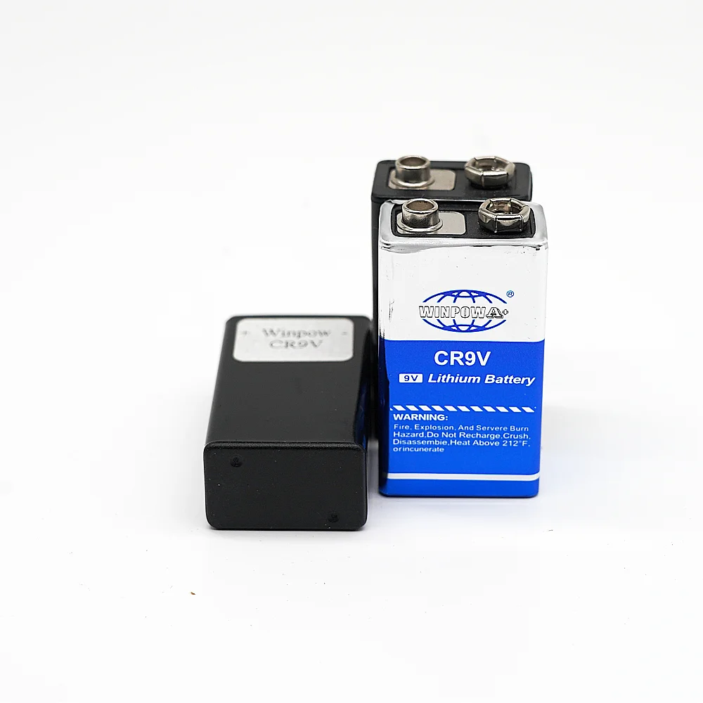 Oem brand High quality China Factory Supplier wholesale lithium batteries 9v 1200mah cr9v battery for multimeter