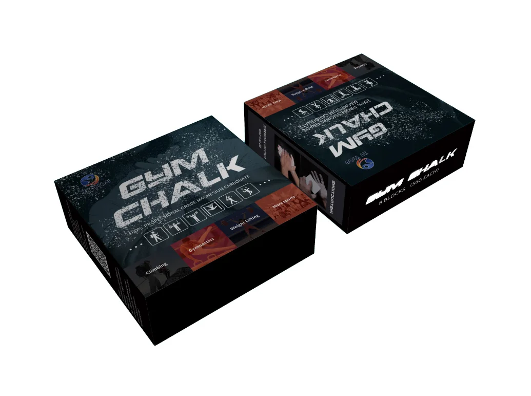 Gym Chalk block magnesium carbonate light 8blocks/box 2oz