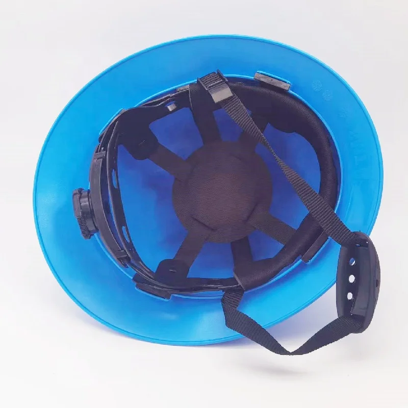 construction american safety helmet full brim white hydro dipped hard hat