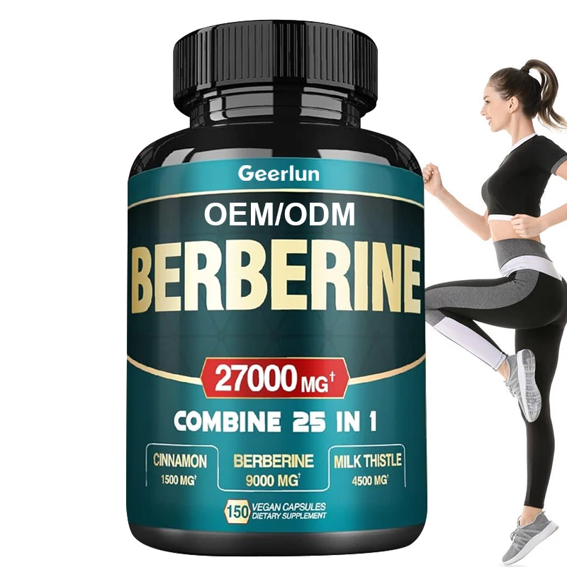 Best Selling Products ODM And OEM Private Label Herbal Supplements Help To Support Cardiovascular Health Berberine HCl Pills
