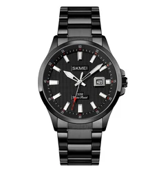 Skmei 1654 top sales luxury golden wrist watch reloj saat erkek waterproof automatic men quartz watches