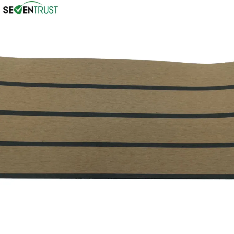 Roll deck Marine Flooring PVC Foam Decking Material for Boats