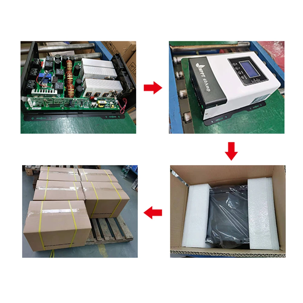 solar controller MPPT 12v 24v 48v 60A off grid solar system mppt 60a solar charge controller