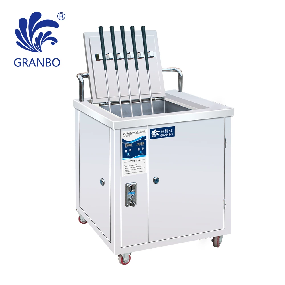 Granbosonic 49L Coin Operated Cleaning Tank 800W Ultrasonic Golf Club Cleaner Industrial Ultrasonic Cleaners