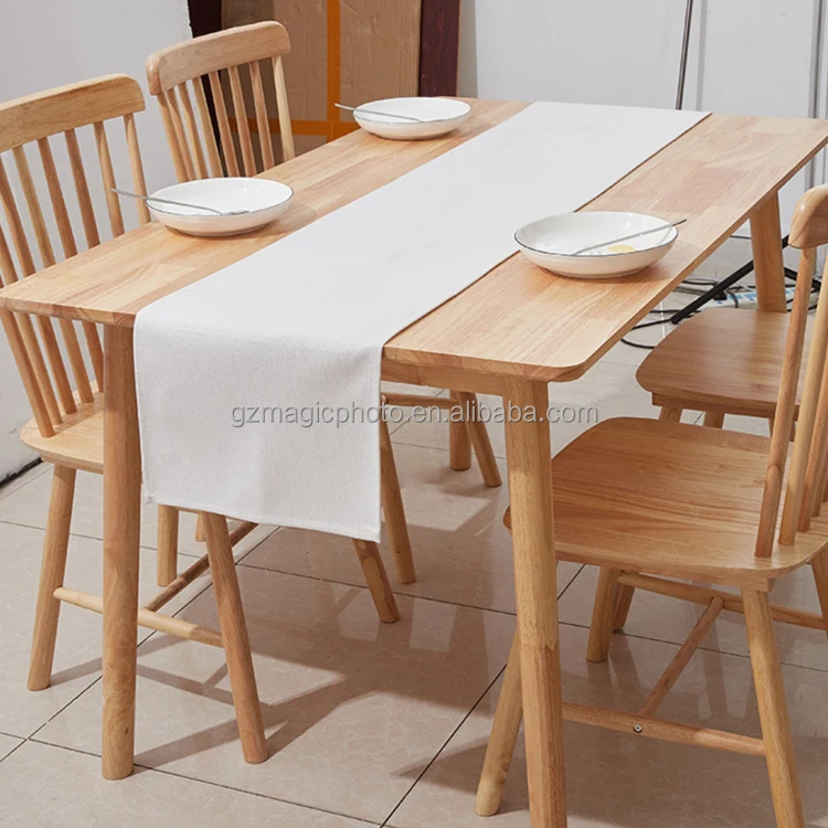 Custom Blank Sublimation Linen Christmas Table Runner