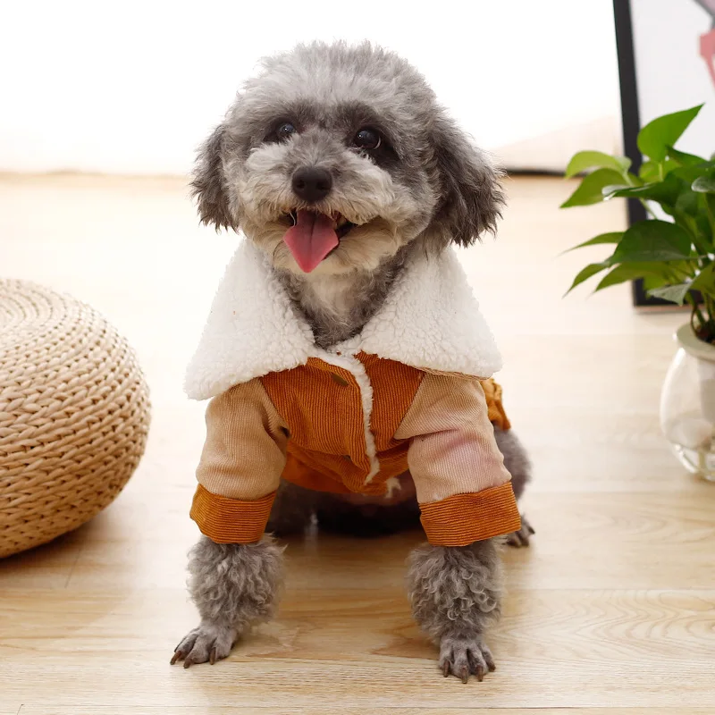 
Custom Wholesale Fashion Elegant Dog Clothes Winter Pet 