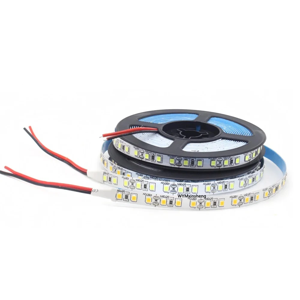 Прямая продажа светодиодных лент ширина 8 мм DC12V 120 светодиодов/м SMD2835 3000 К 4000 6000 DC 12 В 80 АБС неоновые вывески-25-60 0 1