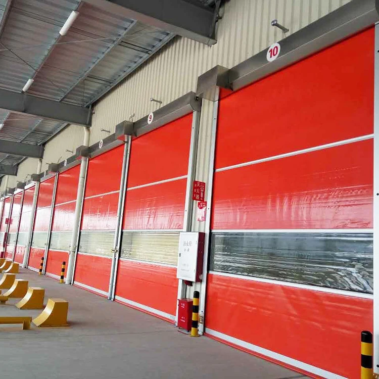 Guangzhou Qixiang PVC Rolling Shutter High-speed Door PVC Door