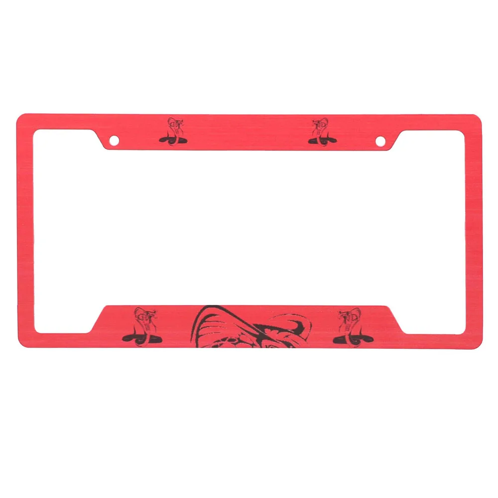 Custom car american standard license plate frame full color ABS plastic plate cover personal design plate holder