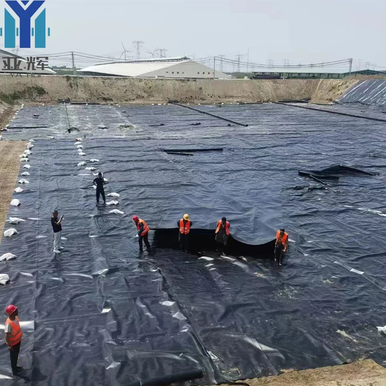 Китай геомембран цена 2 мм hdpe резервуар для пруда водонепроницаемый вкладыш Водонепроницаемая Мембрана свалки