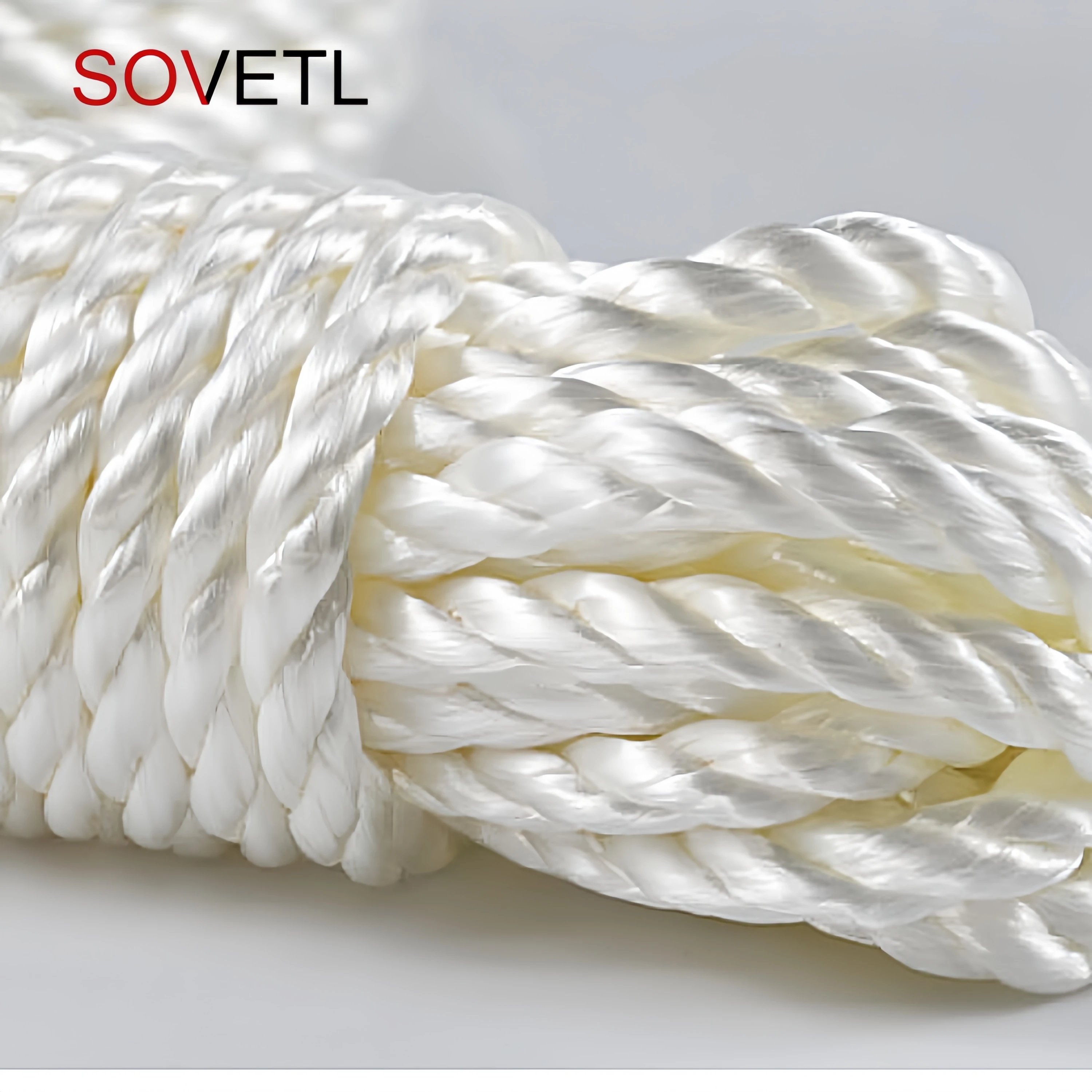 UHMWPE веревка 2 мм 3 4 Высокопрочный легкий скрученный Канат