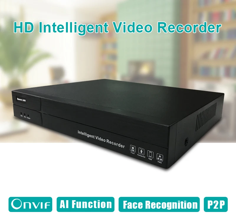 16 Channel Ingenic ENZ NVR with Two Way Audio Talk and Broadcast Function