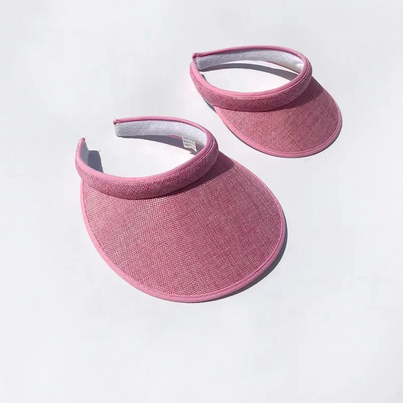 Шляпа соломенная универсальная для пляжа и путешествий, солнцезащитный козырек для детей и женщин, Модная стильная