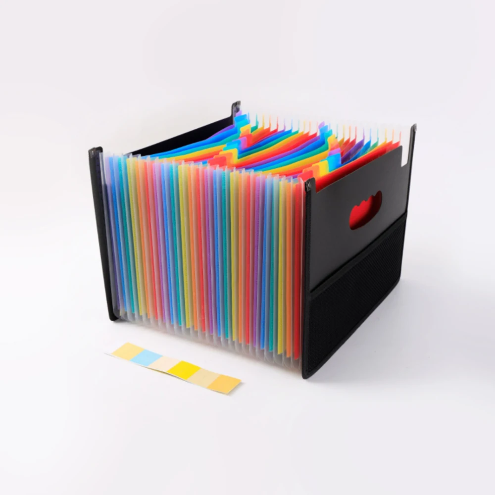 New Hot Sale Waterproof Portable 24 Layer A4 Expanding File Folder Bag Document Subject Classificy Organizer Storage Folder