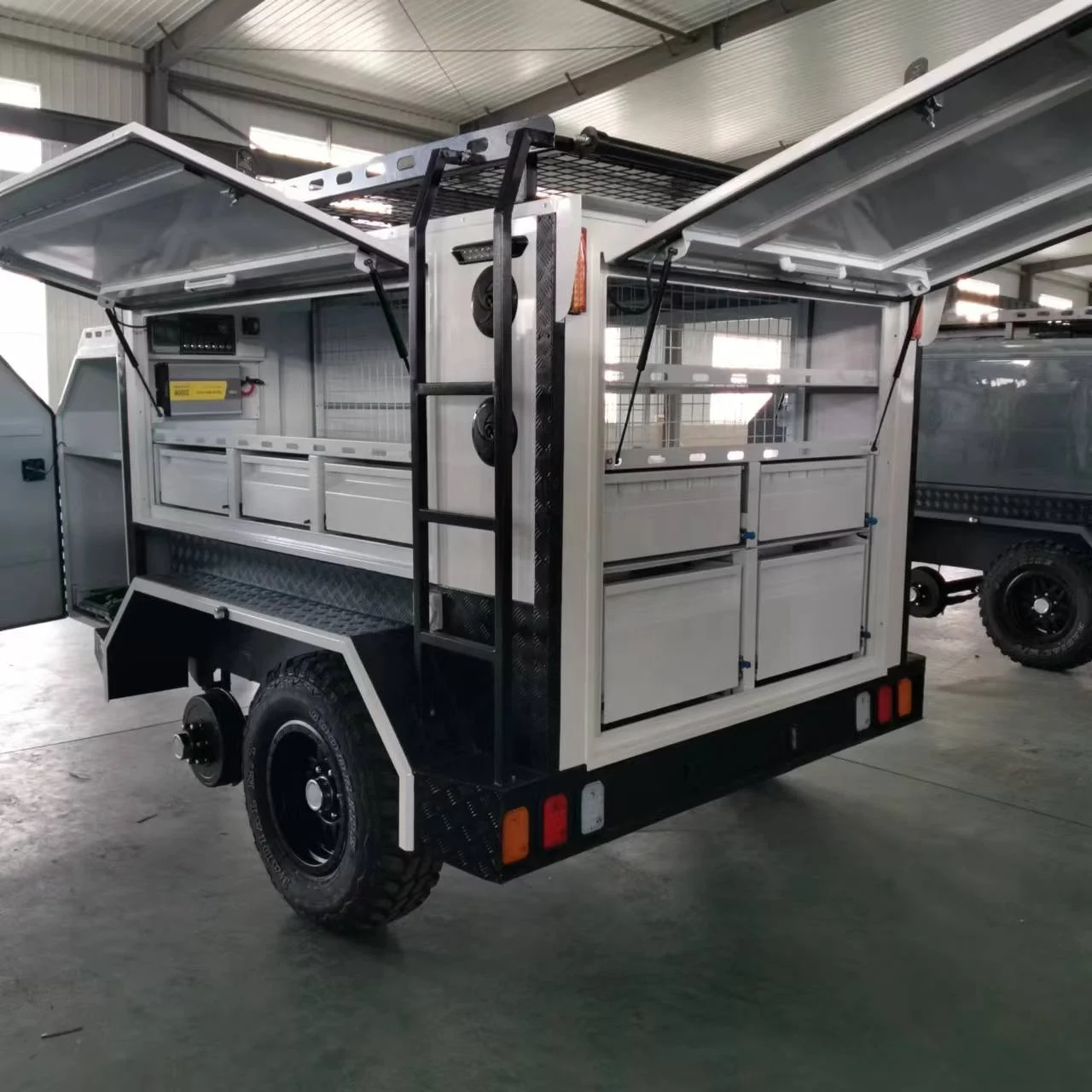 UK standards tradesman trailer KV6 workman trailer